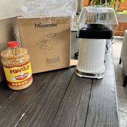 Nictemaw Popcorn Maker (popcorn included)