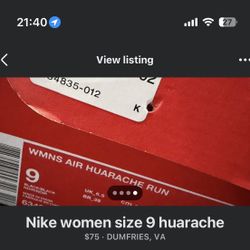 Women Nike’s 9 