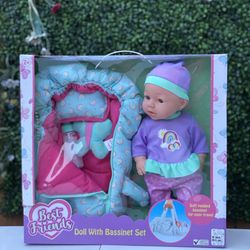 New Best Friends Doll, Bassinet Play Set