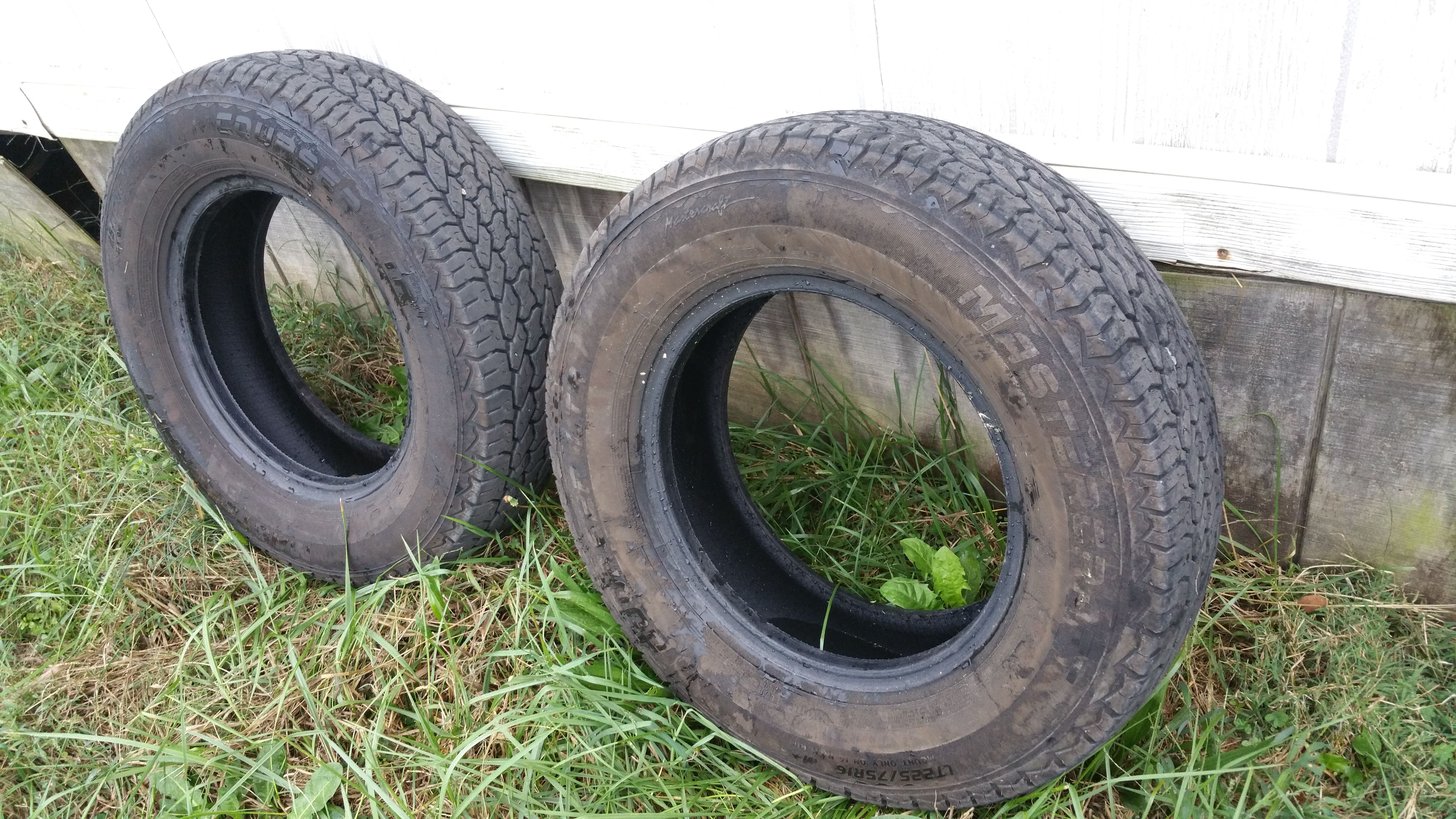 TWO GOOD USED TIRES FOR CHEAP