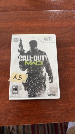 Call of Duty MW3 Wii Game