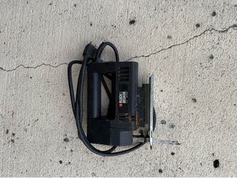 Black & Decker electric jig saw