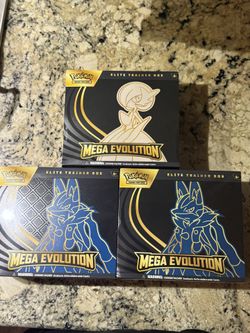 Mega Evolution Elite Trainer Box’s