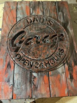 DAD’S GARAGE SIGN