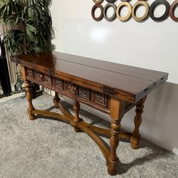 Drop Leaf Console Table