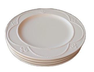 Princess House Set Of 4 Marbella Dinner Plates #1700 New In Box NIB Discontinued