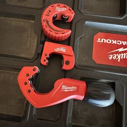 Milwaukee Tools Copper Cutters Tube Cutters 