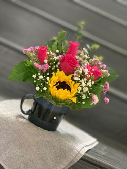 Flower Arrangements Cups