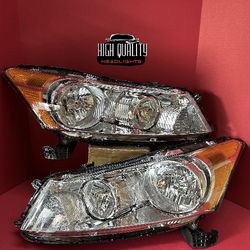 Honda Accord 2008. 2012 headlights.