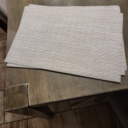 Silver 13"×18" (33cm×46cm) Set Of Placemats 