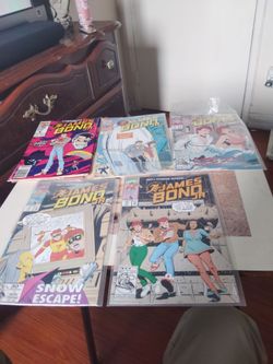 James Bond Jr. Marvel Comics Lot of 5 $35 cash lot