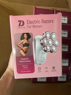 Electric razor, hair removal