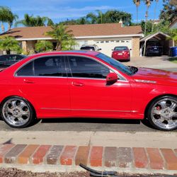 Mercedes Benz C250, Low Miles, Clean Title, Smogged, 20"rims, Runs And Drives Great 