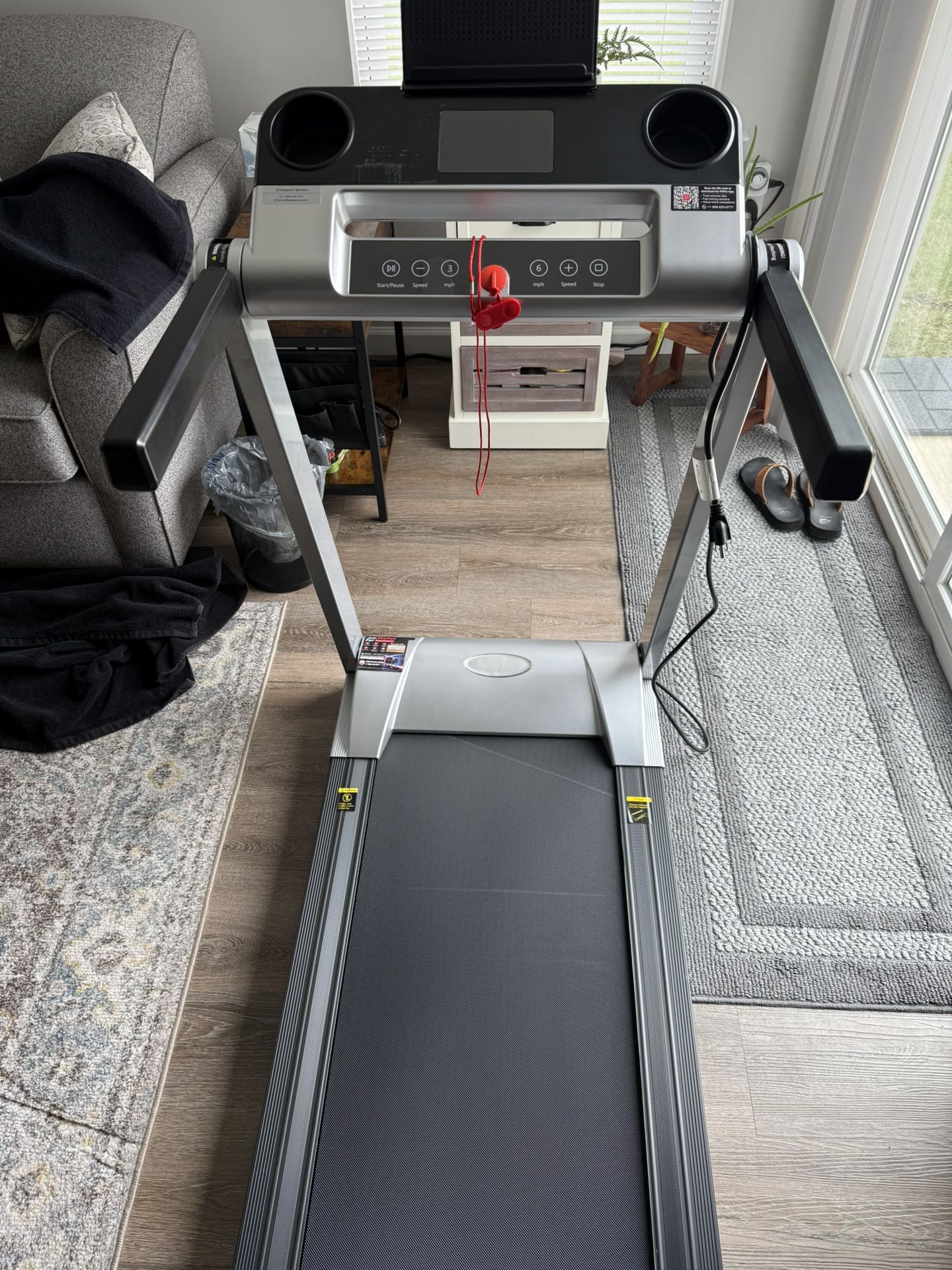 Portable Treadmill with incline
