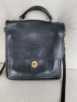 Vintage Leather Coach Crossbody