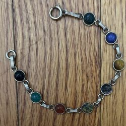 Reduced! Vintage Scarab Beetle Bracelet