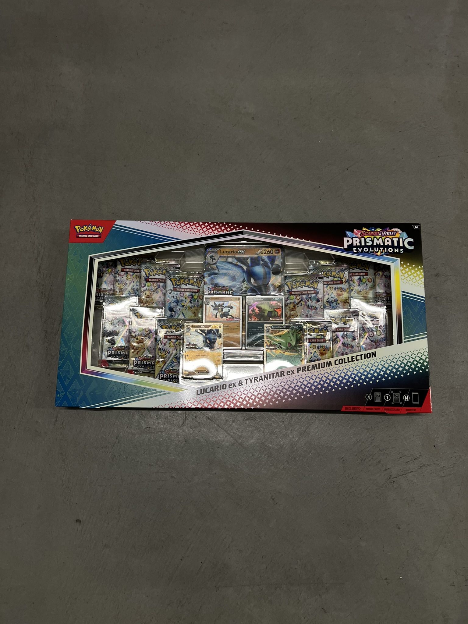 Pokemon Prismatic Evolutions Lucario & Tyranitar