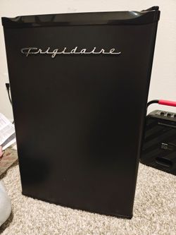 Semi used mini fridge with platform
