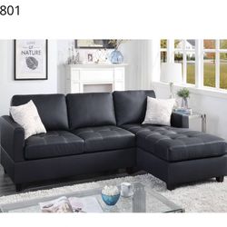 Black Sectional