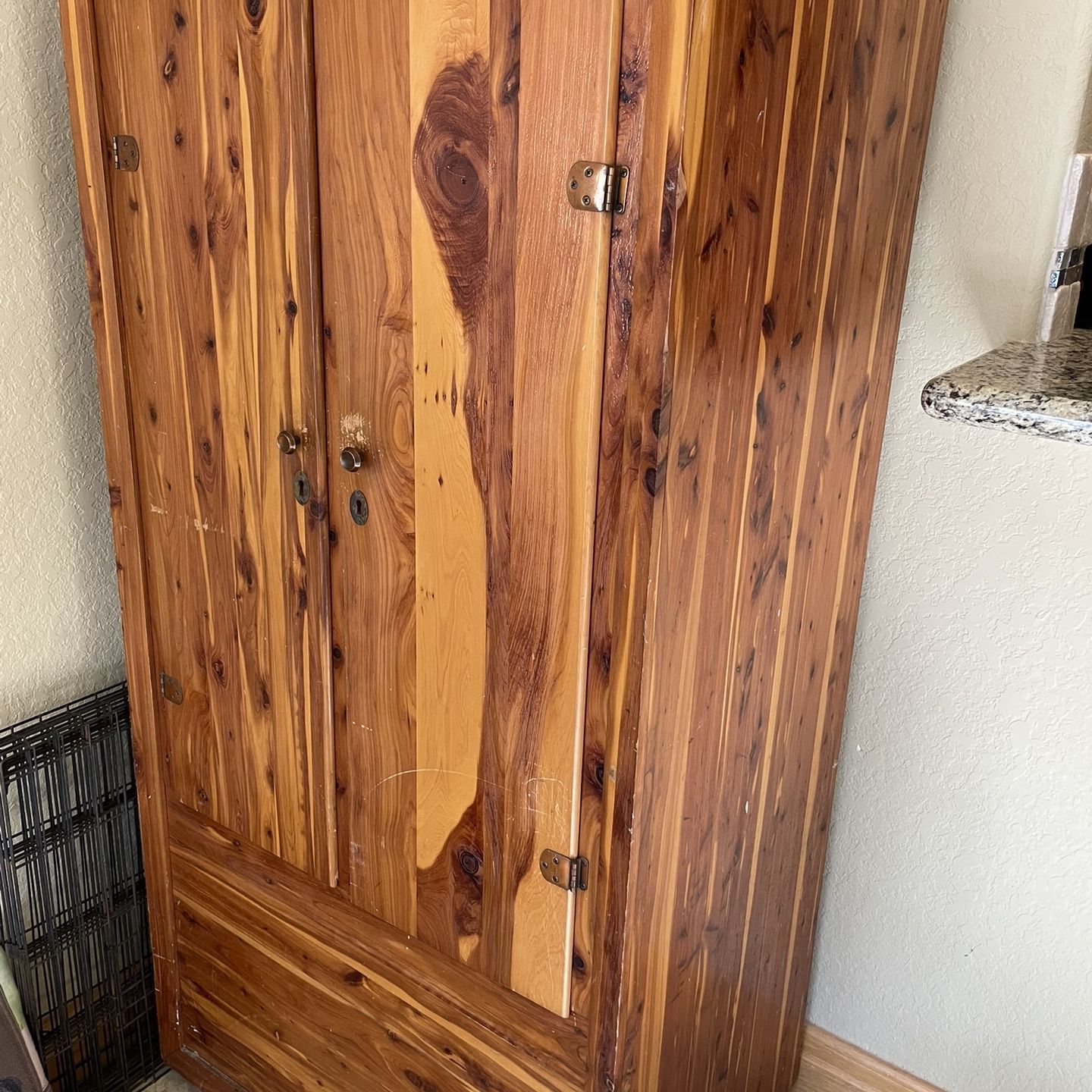 Vintage Cedar Wardrobe Closet for Sale in San Antonio TX OfferUp