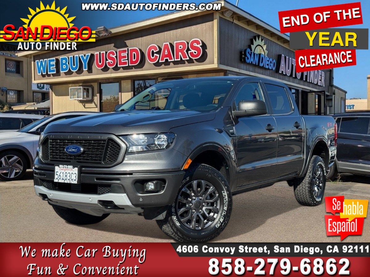 2020 Ford Ranger XLT 2WD SuperCrew 5' Box, 1 owner,