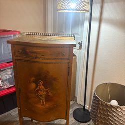 Antique Music Cabinet 