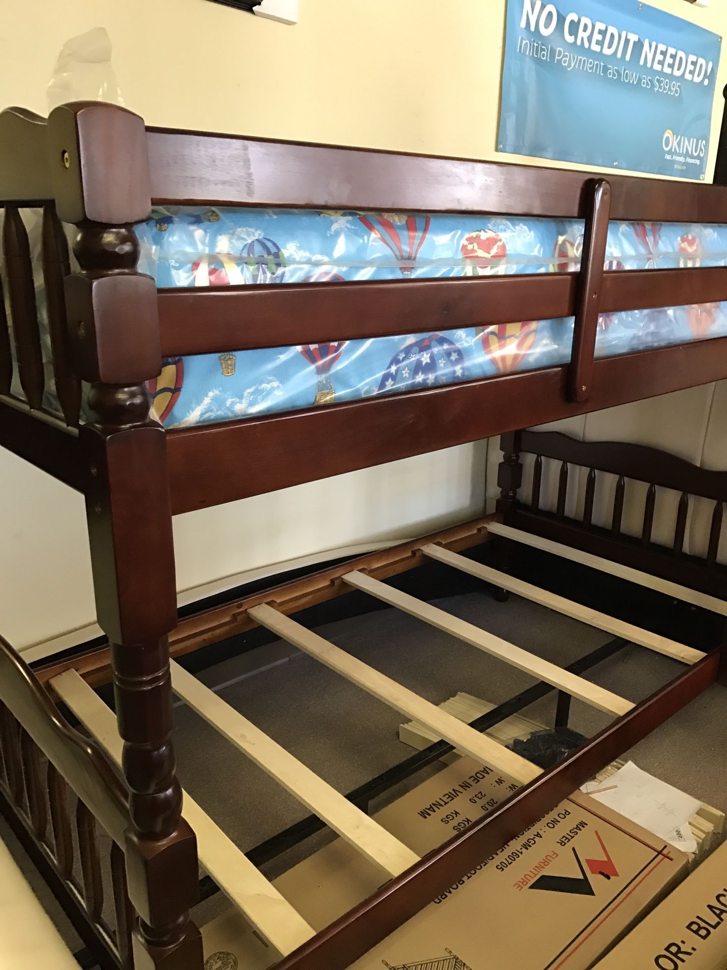 Twin/ twin bunk bed frame