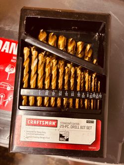 Craftsman Titanium 29- pc drill bits