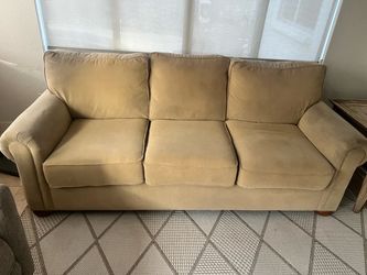 Tan couch