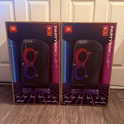 JBL PARTYBOX CLUB 120 ($299 EACH)