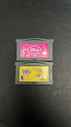 Disney Princess & Dora Nintendo gameboy games