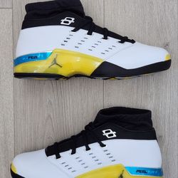 Air Jordan 17 Retro SP 2024 Low All Star "Lightning" FJ0395-100 Men's Size 10 B Grades