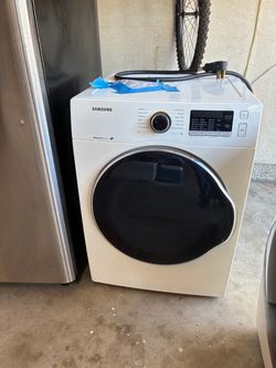 Samsung Front Load Washer/ Electric Dryer White