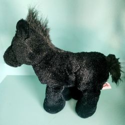 2007 Ganz Webkinz Black Stallion HM145 No Code