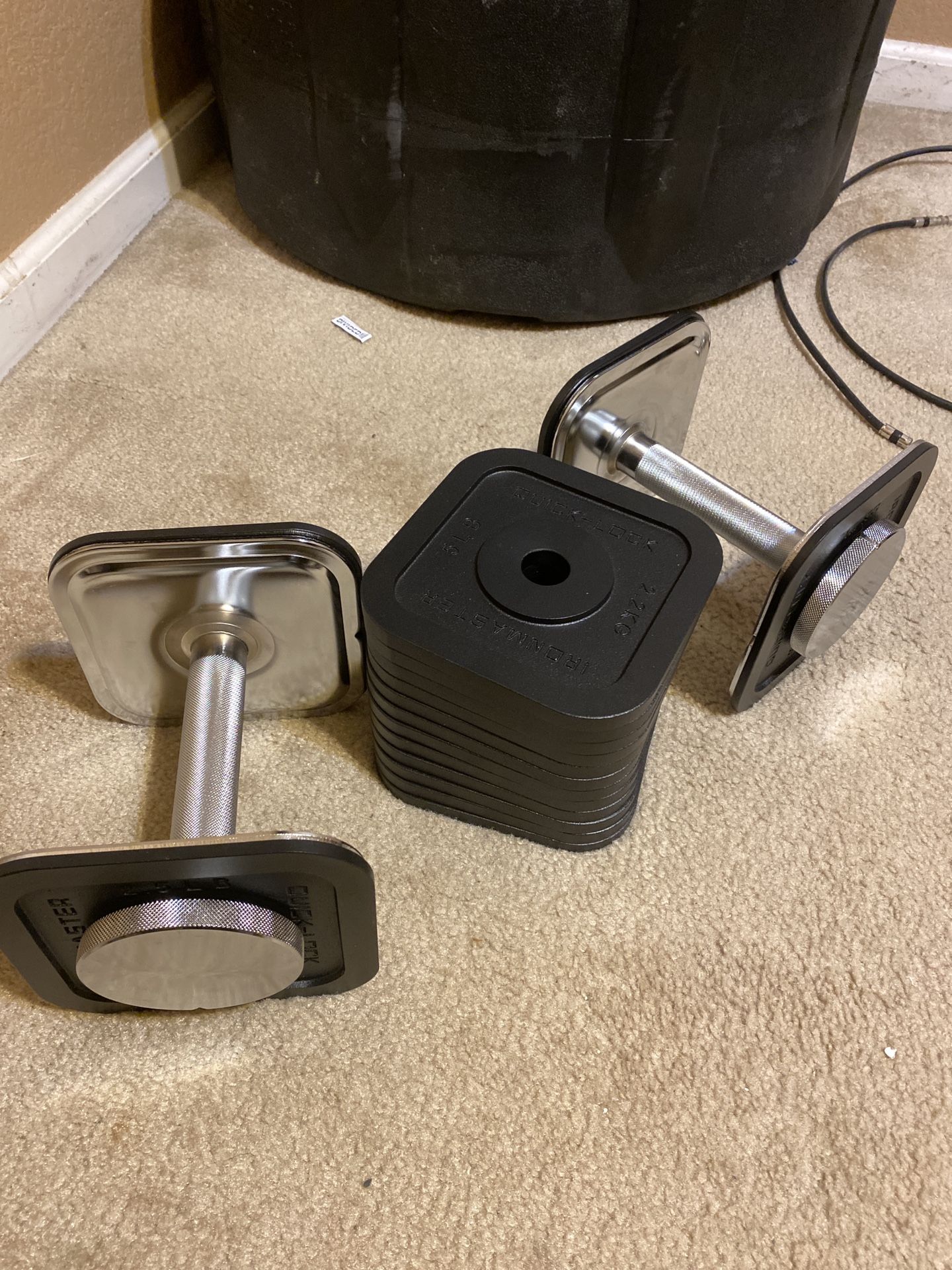 Iron master Adjustable Dumbbells 