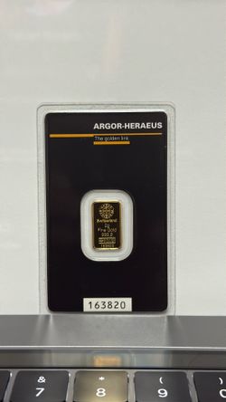 Argor-Heraeus Assay 2grams pure Gold
