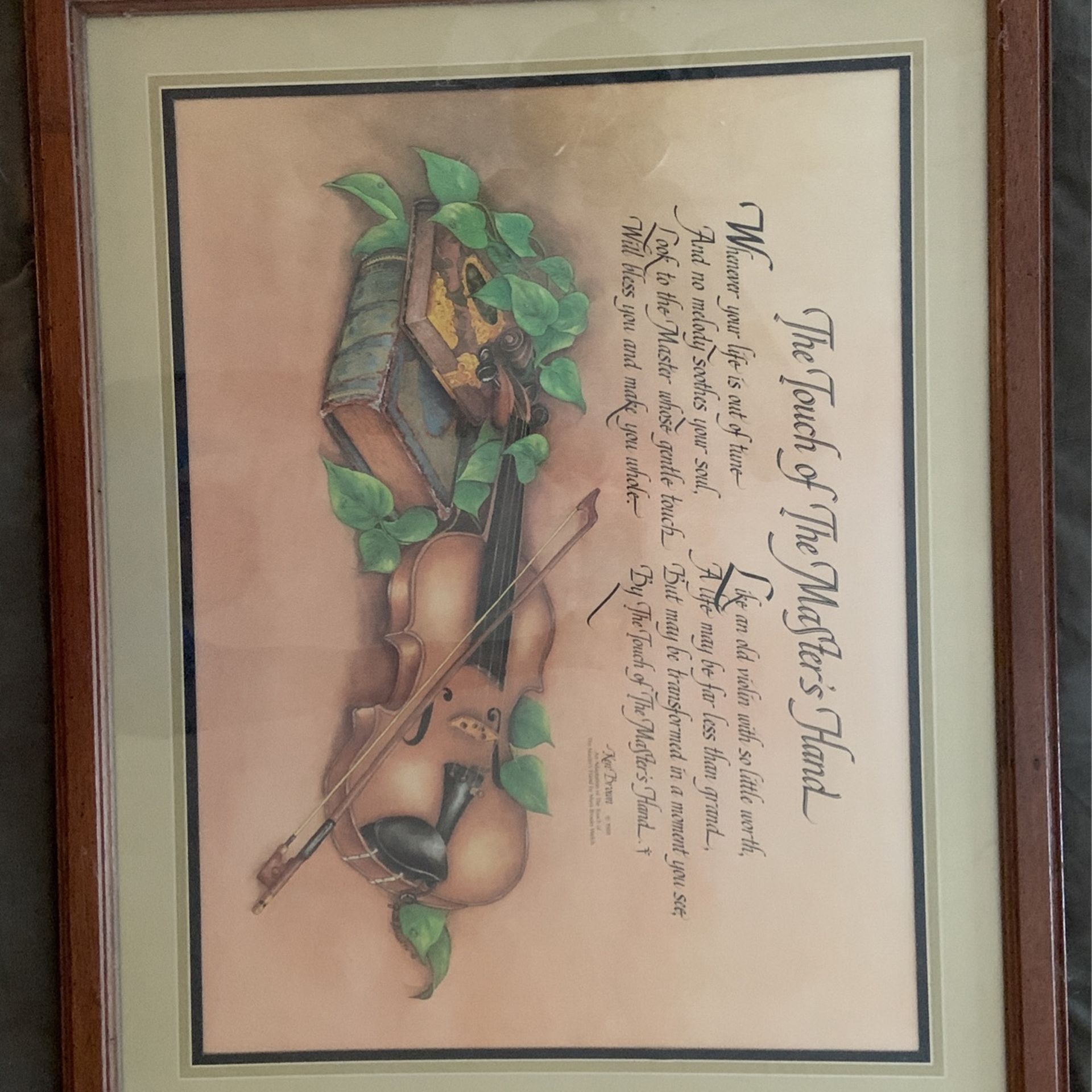 Vintage Home Interiors Touch Of The Masters Hand
