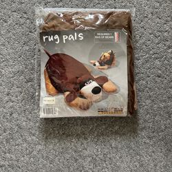 New Bean Bag Factory Rug Pals TV Watch Dog Bean Bag Chair Cover Only