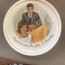 JFK Commemorative Plate