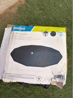 Round pool cover