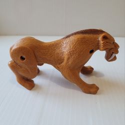 2009 McDonald's Ice Age Dawn of Dinosaurs Diego Saber Tooth Tiger Figure.


