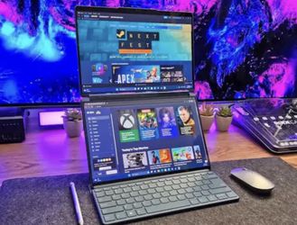 Lenovo - Yoga Book 9i 2-in-1 14" 2.8K  Dual Screen OLED (no Stand, No Pen) 