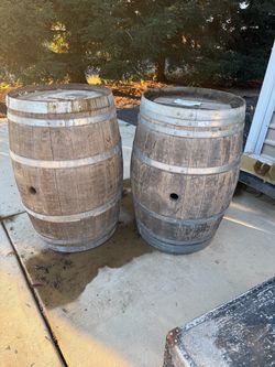 Wine barrels