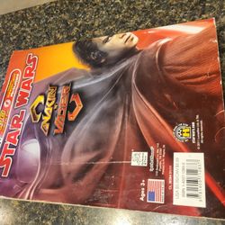 Star Wars jumbo color book and activity book, no cover