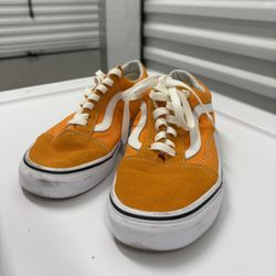 Old Skool Orange Vans