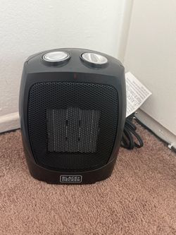 Black+Decker Compact Ceramic Space Heater