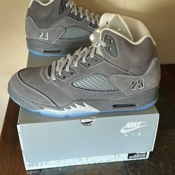 Jordan 5 wolf grey