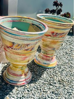 2x$100 Large Mexican Planters or $55 each