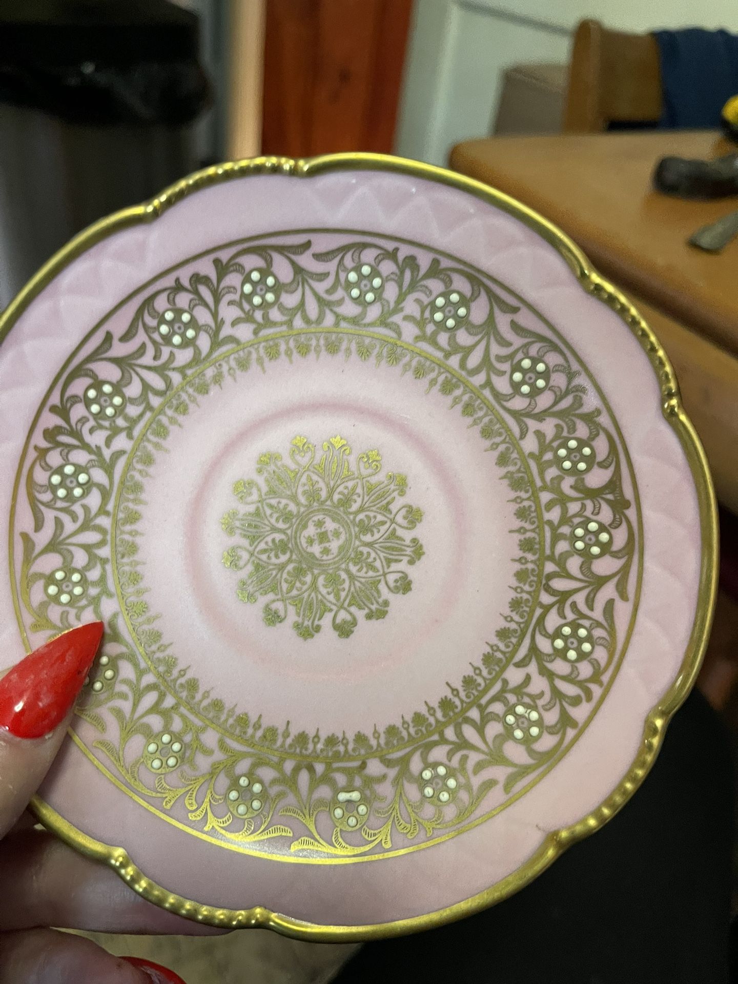 6” Bone China Plate From Germany