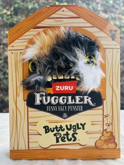 ZURU Fuggler Funny Ugly Monster “Butt Ugly Pets” Plush – Brand New Sealed